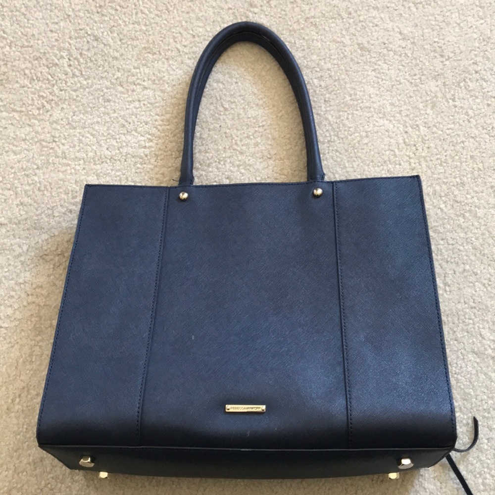 Rebecca Minkoff Mab navy tote - Picture 4 of 6